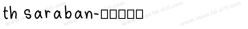 th saraban字体转换